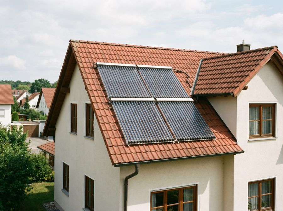 Solarheizung und Solarthermie